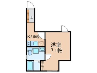 ルミナス下北沢の物件間取画像